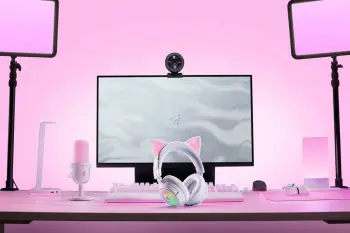 Kufje Razer Kraken Kitty V3 Pro, wireless, RGB, të bardha