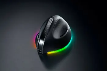 Maus vertikal Razer Pro Click V2, 30000 DPI, 6 butona, RGB, i zi