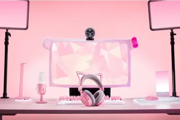 Kufje Razer Kraken Kitty V3 Pro quartz RGB