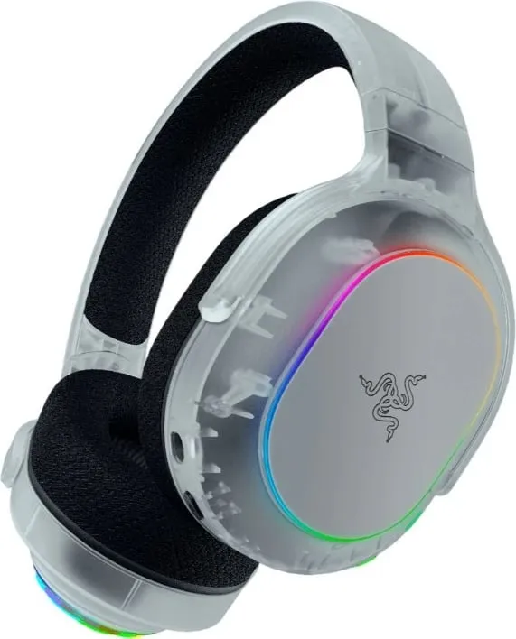 Kufje gaming Razer Barracuda X Chroma, pa tel, me RGB, të bardha - 1