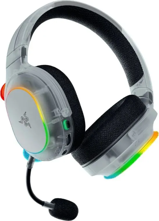 Kufje gaming Razer Barracuda X Chroma, pa tel, me RGB, të bardha - 4