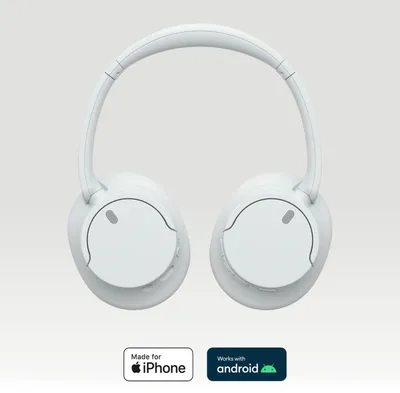 Kufje wireless SONY WH-CH720N, Over-Ear, e bardhë - 8
