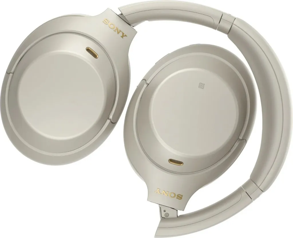 Kufje Sony WH-1000XM4, Bluetooth, 30 orë bateri, të argjendta - 6