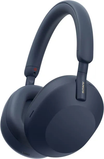 Kufje Sony WH-1000XM5, Wired & Wireless, të kaltra - 1