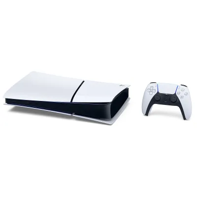 Konzolë Sony PlayStation 5 Digital Slim Edition, 1TB SSD, e zezë/ bardhë - 2