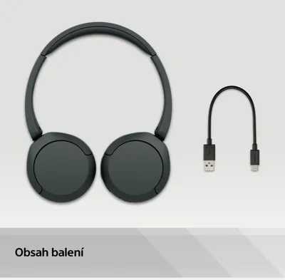 Kufje Sony WH-CH520, të zeza - 7