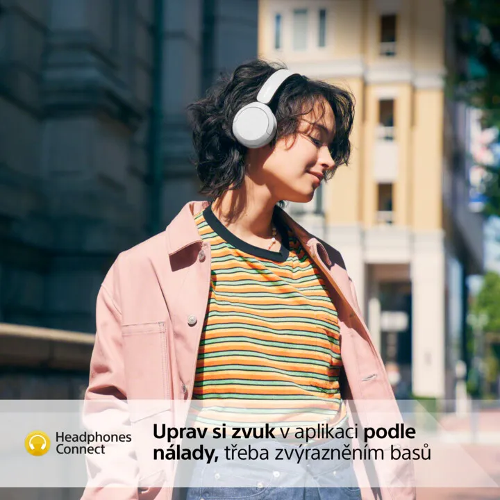 Kufje Sony WH-CH520, të bardha - 11
