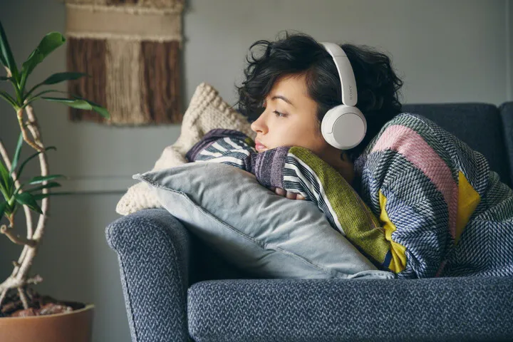 Kufje Sony WH-CH520, të bardha - 8