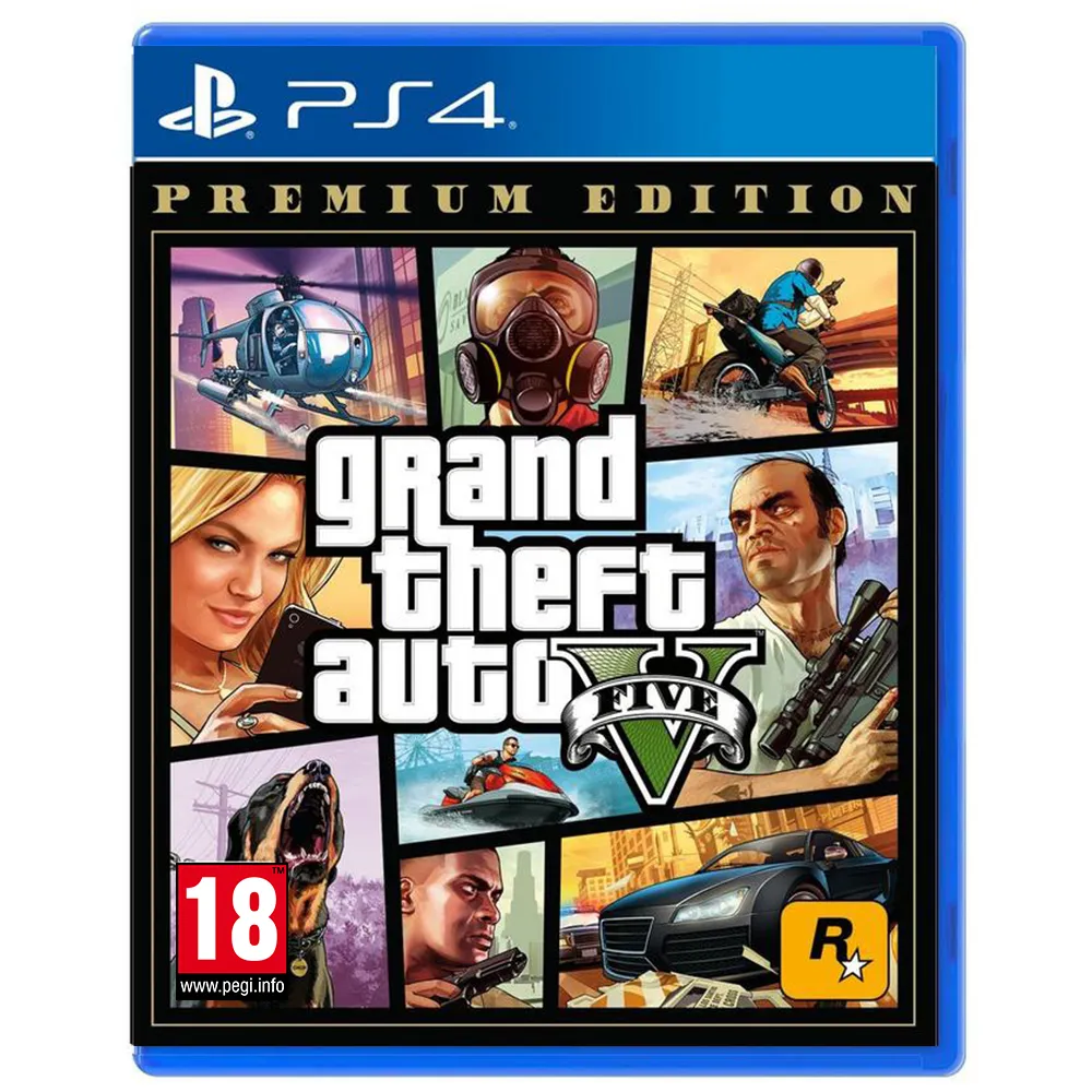 Videolojë Sony PlayStation 4 GTA V Premium Edition - 1