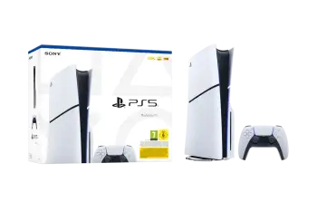 Konzolë Sony PlayStation 5 Slim Blu-Ray, i bardhë