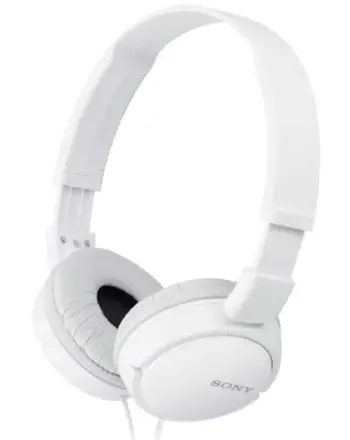 Kufje Sony MDR-ZX110 On-Ear, të bardha
