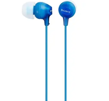 Kufje Sony MDR-EX15LP/L In-Ear, të kaltra