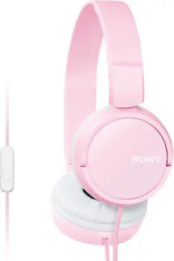 Kufje Sony MDR-ZX110AP, rozë