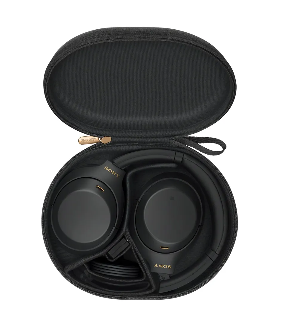 Kufje Sony WH-1000XM4 Wireless, USB Type-C, të zeza - 5