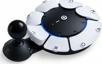Kontroller Sony Access PlayStation 5, wireless / me kabllo, i bardhë / i zi