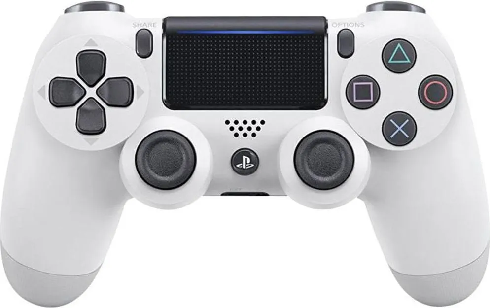 Kontroller Sony Dualshock 4 v2, i bardhë - 1