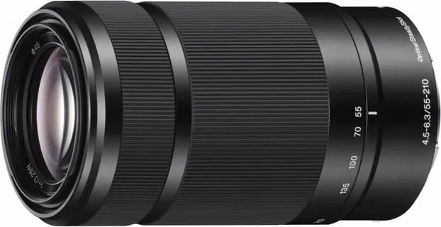 Lente, SEL-55210B, Sony - 1