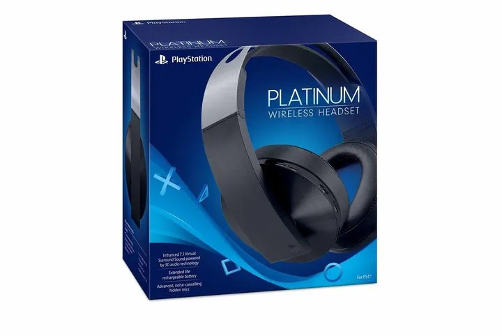 Kufje me mikrofon Sony PS4 - Platinum - 4