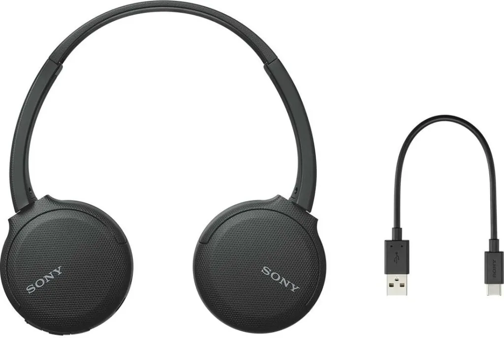 Kufje wireless Sony WH-CH510, Bluetooth, 35 orë, të zeza - 6