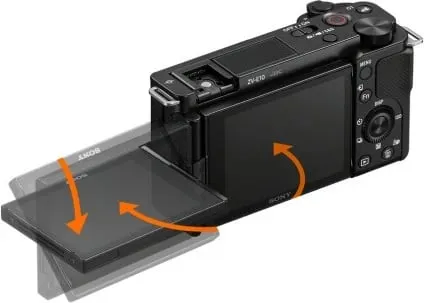 Kamerë pa pasqyrë Sony ZV-E10 body, E-mount, e zezë - 3