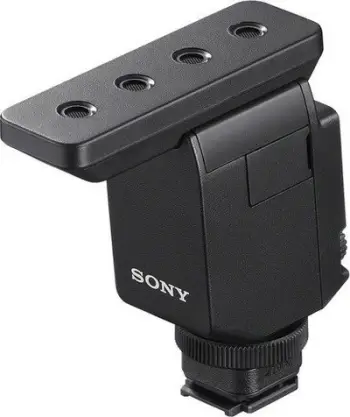 Mikrofon Sony ECM-B10 Shotgun, për kamera digjitale, wireless, i zi