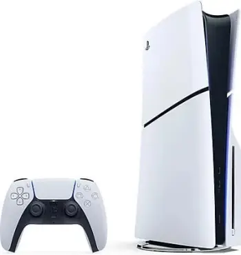 Konsolë Sony PlayStation 5 Slim, bundle NBA 2K26, SSD, e bardhë e zezë