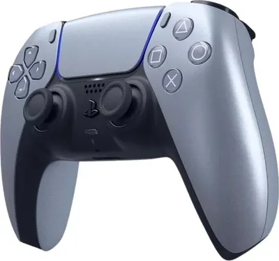 Kontroller Sony DualSense Playstation 5, wireless, i argjendtë - 1