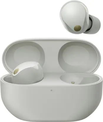 Kufje SONY WF-1000XM5, Bluetooth, in-ear, me mikrofon, argjendi