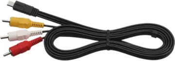 Kabllo USB Sony microUSB - RCA, 1.5m, e zezë - 1