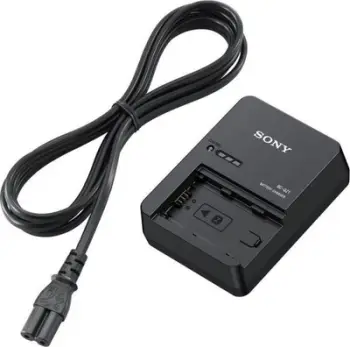 Karikues për bateri kamere Sony BCQZ1, i zi
