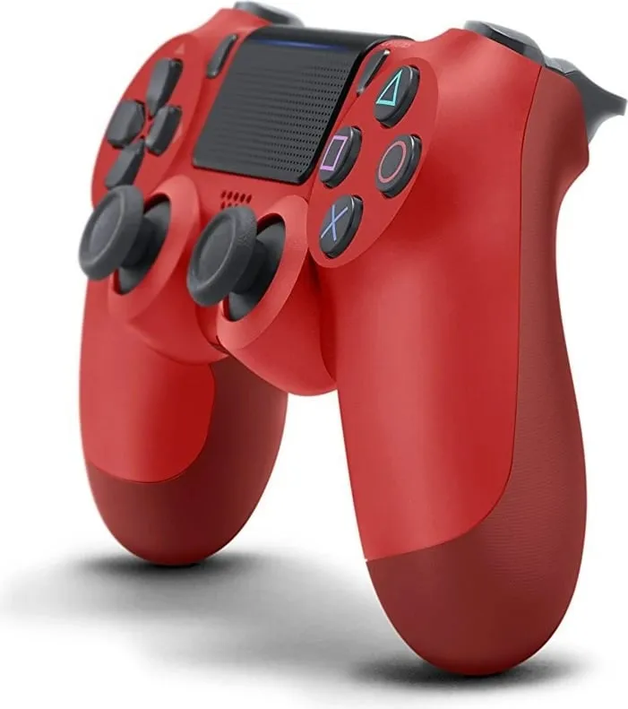 Gamepad Sony DualShock 4, për PlayStation 4, me Bluetooth, ngjyrë e kuqe - 3