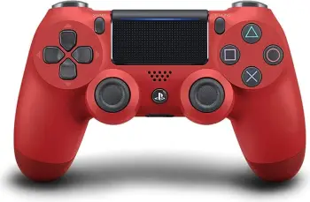Gamepad Sony DualShock 4, për PlayStation 4, me Bluetooth, ngjyrë e kuqe