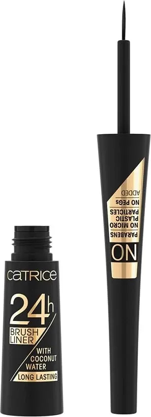 Penel për sy Catrice 24h Brush Liner, 010 Ultra Black, 3 ml - 1