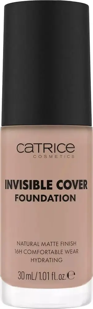 Fondatinë Catrice Invisible Cover Foundation Long-lasting 027C për femra 30ml