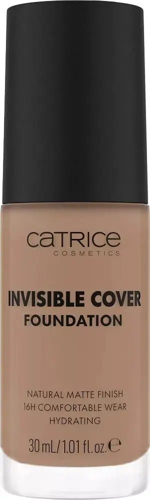 Fondatinë Catrice Invisible Cover Foundation Long-lasting Face Foundation 045N për femra, 30ml