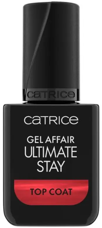 Llak mbrojtës për thonj Catrice Gel Affair Ultimate Stay Top Coat, 10 ml, transparent