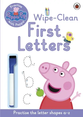 Peppa Pig Practise With Peppa Wipe Clean First Letters - Peppa Pig