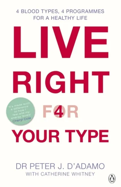 Live Right For Your Type - Peter J D'adamo - 1