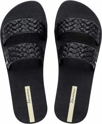 Papuçe Ipanema RENDA II 83243-20880, të zeza, 35-36
