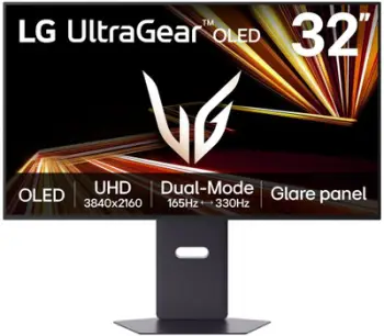 Monitor LG UltraGear OLED 32GX850A-B, 32", 3840 x 2160, 165Hz, i zi