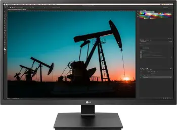 Monitor LG 27BN55UP-B, 23.8", Full HD, IPS, i zi