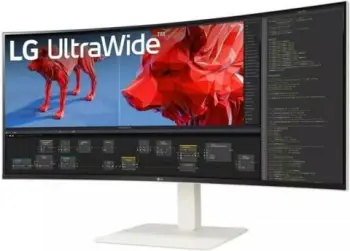 Monitor LG 38WR85QC-W, 38”, UltraWide Quad HD, i bardhë