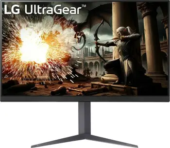 Monitor LG 32GS75Q-B, 31.5", Quad HD, 180Hz, i zi