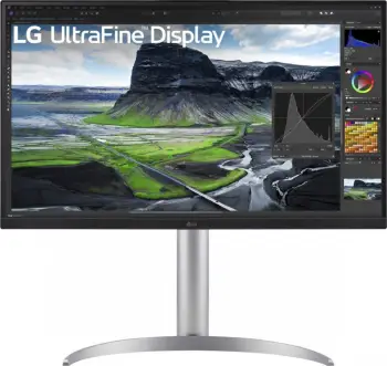 Monitor LG UltraFine 27UQ850V-W, 27'', 60Hz, Class F, 3840 x 2160 (UHD 4K), IPS, i hirtë