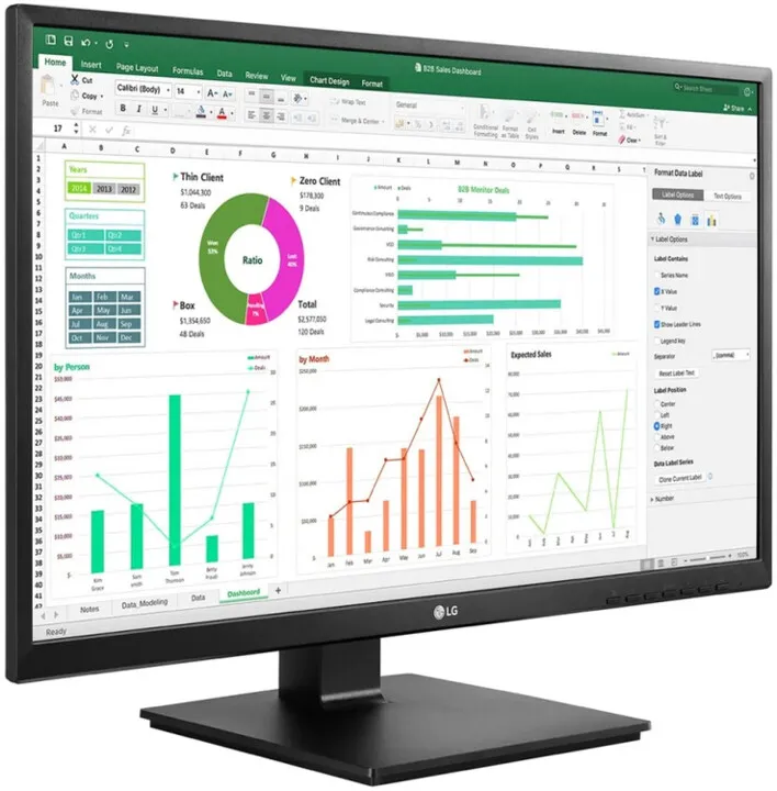 Monitor LG 24BN55YP-B - LED, 23.8", FullHD, i zi - 4