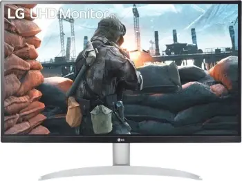 Monitor LG 27UP650P-W, 27", 4K, IPS, i bardhë