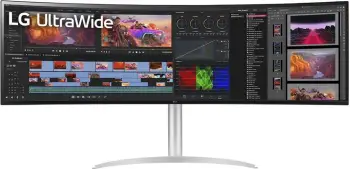 Monitor LG UltraWide 49BQ95C-W, 49", QHD, i bardhë