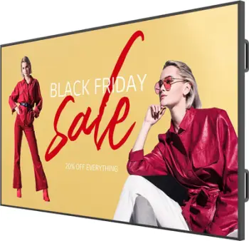 Monitor LG 110UM5K-B Signage, 110", i zi