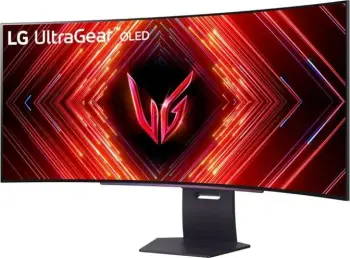 Monitor LG UltraGear OLED 45GS95QE-B, 45", UWQHD, 240Hz, i zi