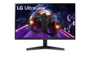 Monitor LG 24GN60R-B, 23.8", 1920 x 1080, Full HD, 144 Hz, i zi